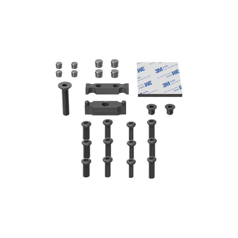 Chargez l'image dans la visionneuse de la galerie, 4-in-1 MOJ / MGT / TEK / GIN Footprint Universal Dovetail Adapter Mount for Glock® (SCFRM-GK11)