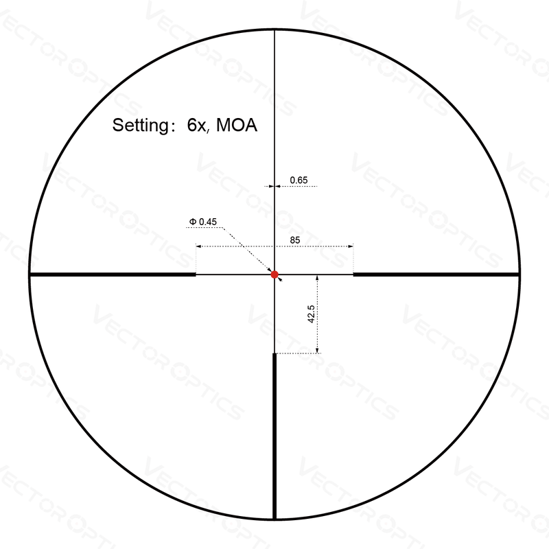 Cargue la imagen en el visor de la galería, Constantine 1-6x24i Fiber Dot Reticle (SCOC-36)