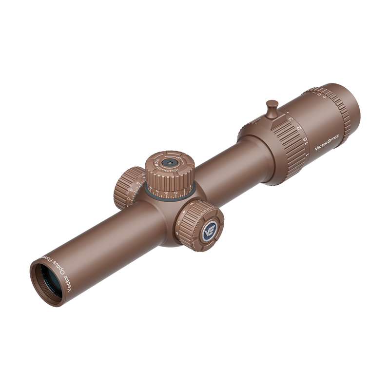 Cargue la imagen en el visor de la galería, Forester 1-8x24 SFP FDE Rifle Scope (SCOC-39)