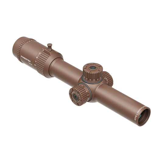 Forester 1-8x24 SFP FDE Rifle Scope (SCOC-39)