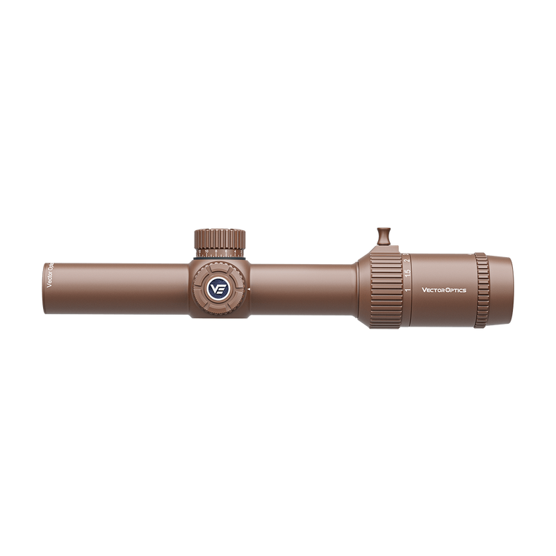 Cargue la imagen en el visor de la galería, Forester 1-8x24 SFP FDE Rifle Scope (SCOC-39)