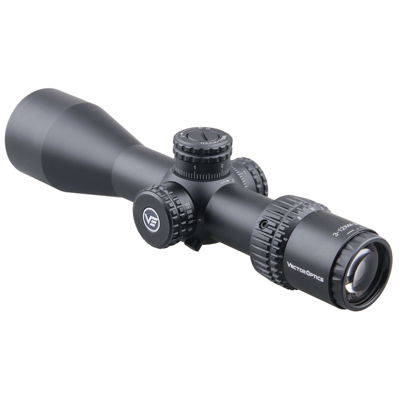 Cargue la imagen en el visor de la galería, Compact Riflescope | Veyron 3-12x44 SFP Compact Riflescope (SCOM-24)