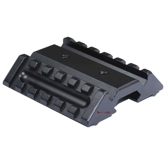 Tactical Dual 45° Offset Picatinny Rail Mount  (SCRA-51)