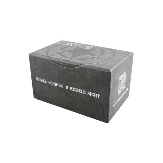 Omega Red Dot Sight – 8 & 4 Reticle Reflex Sights for Under $50 (SCRD-04/SCRD-48)