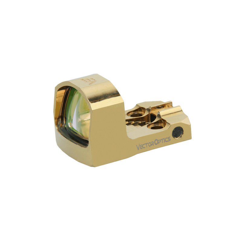 將圖片載入到圖庫檢視器中, Frenzy-S FM 1x17x24 AUT Reflex Sight Gold Plated (SCRD-55)