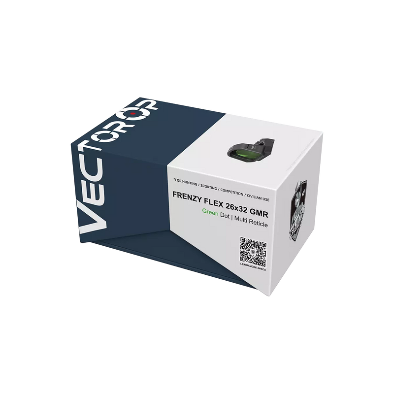 Laden Sie das Bild in Galerie -Viewer, Multi-Reticle Green Dot | Frenzy F3 26x32 6MOA GMR Green Dot Sight (SCRD-GM79) | for Glock® 17/19