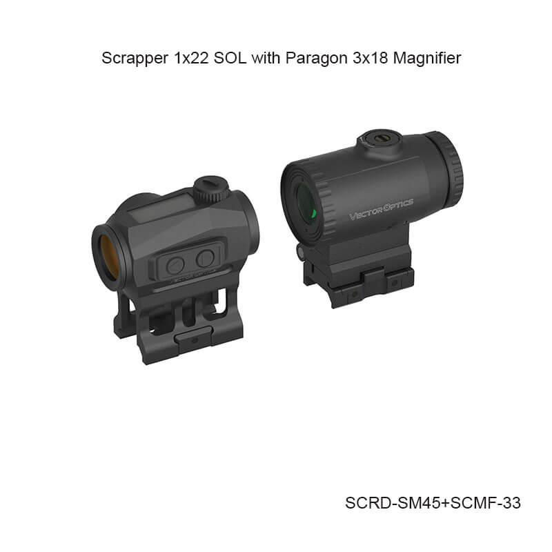 Загрузить изображение в просмотрщик галереи, Scrapper 1x22 Solar Power Multi Reticle (SCRD-SM45)