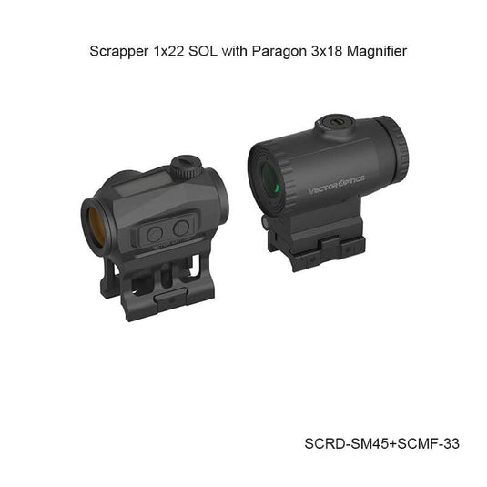 Scrapper 1x22 Solar Power Multi Reticle (SCRD-SM45)