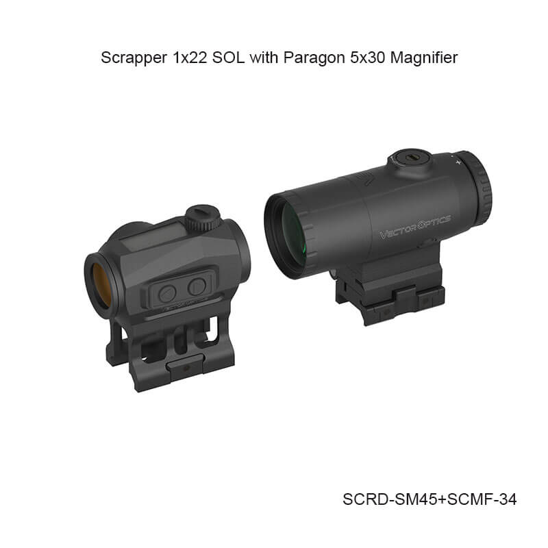 Загрузить изображение в просмотрщик галереи, Scrapper 1x22 Solar Power Multi Reticle (SCRD-SM45)