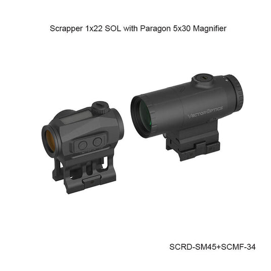 Scrapper 1x22 Solar Power Multi Reticle (SCRD-SM45)