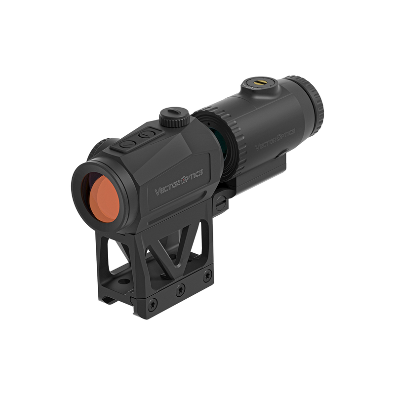 Chargez l'image dans la visionneuse de la galerie, Scrapper 1×25 Red Dot & Paragon 3× Magnifier & One-Piece Picatinny Mount (SCRMMK-01)