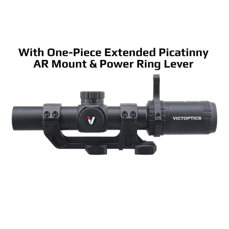 Cargue la imagen en el visor de la galería, S6 1-6x24i Budge Fiber LPVO (OPSL33) | Fiber Optic Reticle LPVO