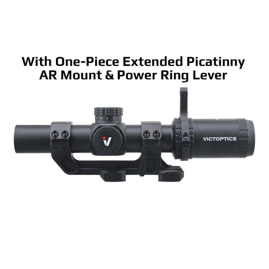 S6 1-6x24i Budge Fiber LPVO (OPSL33) | Fiber Optic Reticle LPVO