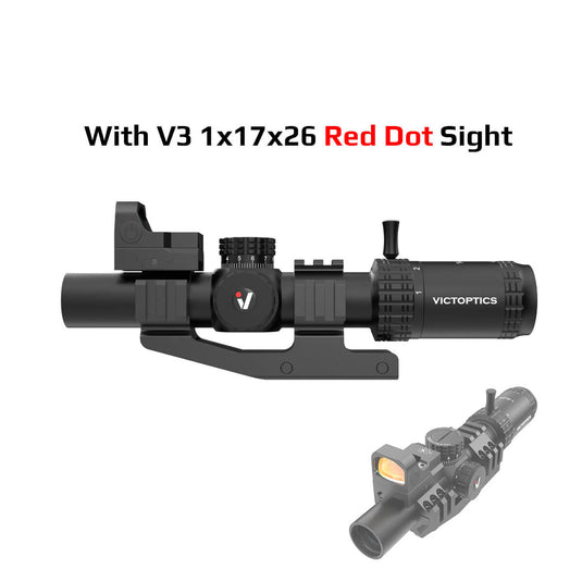 S6 1-6x24 SFP LPVO Rifle Scope (OPSL22&23) | Budget LPVO