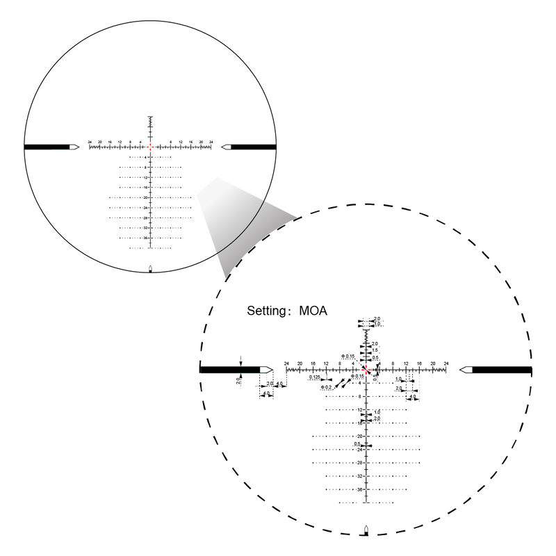 Load image into Gallery viewer, Tauron 4-16x44 HD MOA Rifle Scope