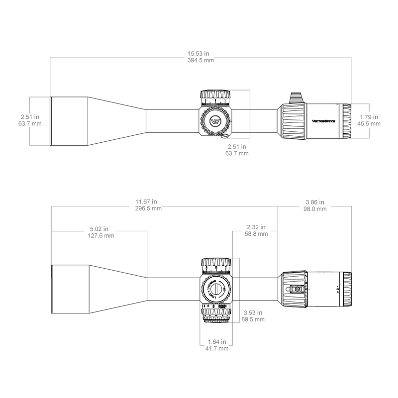 Cargue la imagen en el visor de la galería, Tauron 5-30x56 GenII Rifle Scope (SCFF-66)