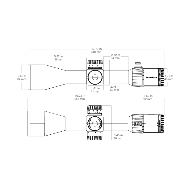 Load image into Gallery viewer, Tauron GenII 3-24x56 ED FFP Rifle Scope (SCFF-33)