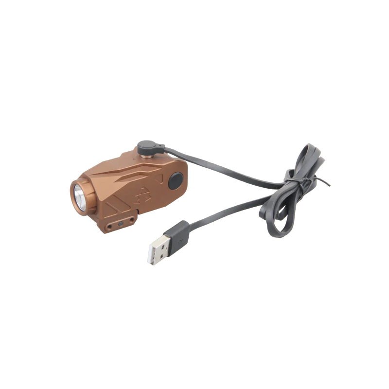 將圖片載入到圖庫檢視器中, Vaide Scrapper Pistol Flashlight Coyote FDE