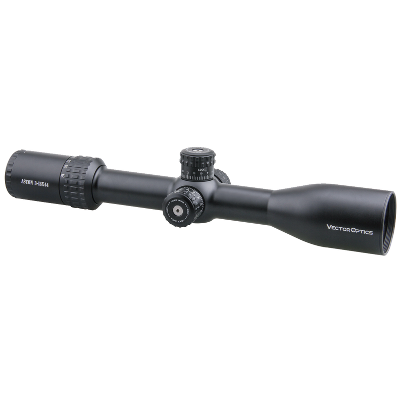 Cargue la imagen en el visor de la galería, Aston 3-18X44 SFP Tactical Riflescope Side