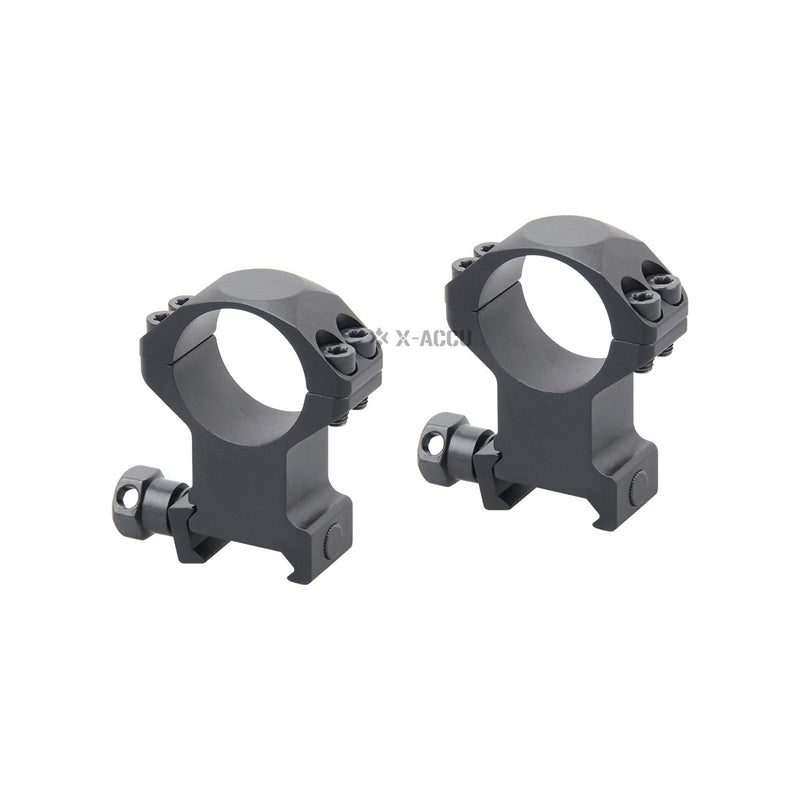 Загрузить изображение в просмотрщик галереи, 25.4mm X-Accu 1.25in Low Profile Picatinny Rings - Vector Optics Online Store