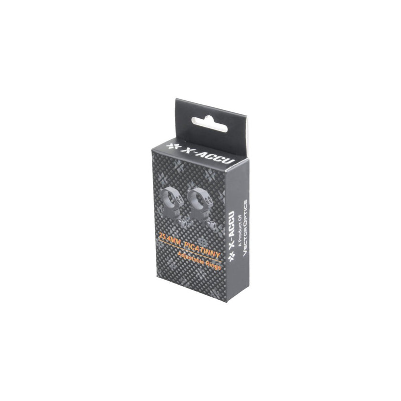 Загрузить изображение в просмотрщик галереи, X-ACCU 25.4mm/1in 30mm 34mm Adjustable Scope Rings - Vector Optics Online Store
