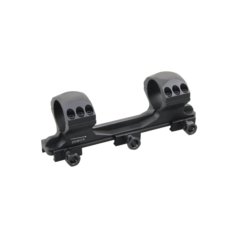 Загрузить изображение в просмотрщик галереи, X-ACCU 30mm 1.2" Medium Profile 1- Piece 20MOA Picatinny - Vector Optics Online Store
