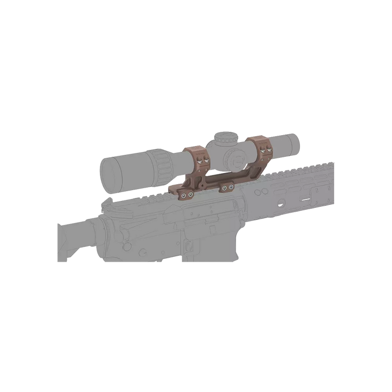 Load image into Gallery viewer, 30mm One Piece AR Extended Picatinny Ring Mount