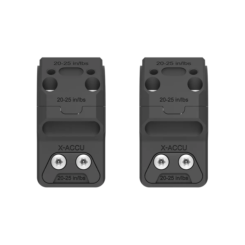 Load image into Gallery viewer, 30mm X-MOD System | 0.95''/1.1''/1.25'' Modular Picatinny Rings Mounts (XASR-3071/XASR-3072/XASR-3073)