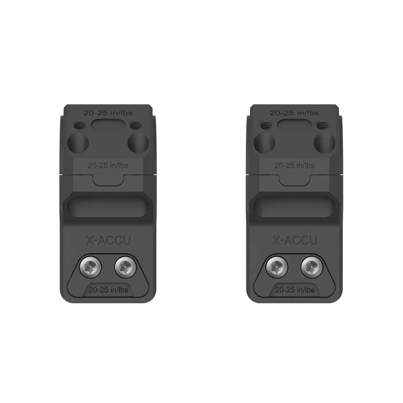 Load image into Gallery viewer, 30mm X-MOD System | 0.95''/1.1''/1.25'' Modular Picatinny Rings Mounts (XASR-3071/XASR-3072/XASR-3073)