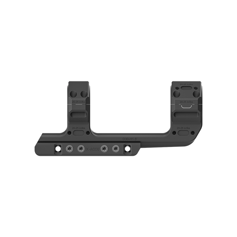 Laden Sie das Bild in Galerie -Viewer, 30mm X-MOD 1.5'' One Piece Extended Picatinny Mount (XASR-3076)