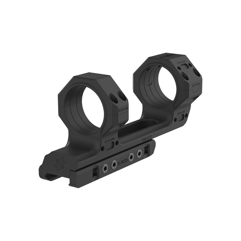 Laden Sie das Bild in Galerie -Viewer, Picatinny Mount System | 34mm X-MOD 1.5'' One Piece Extended Picatinny Mount (XASR-3476)