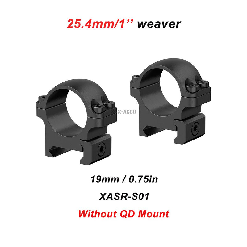 Load image into Gallery viewer, X-Accu Steel Scope Rings - Vector Optics Online Store
