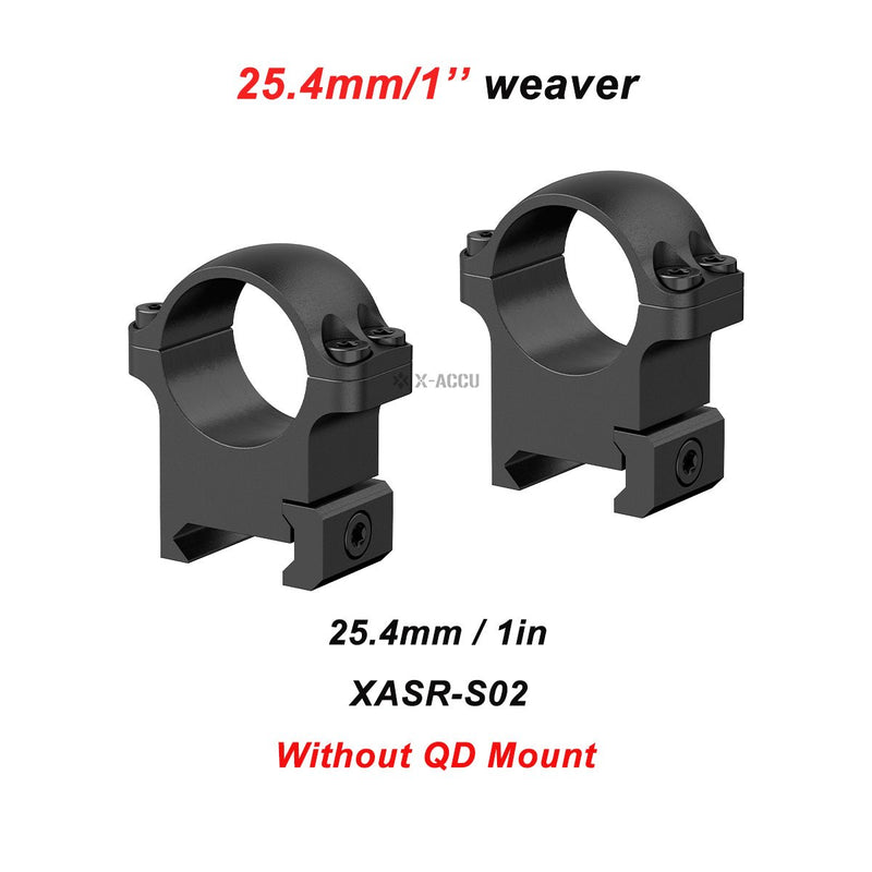 Load image into Gallery viewer, X-Accu Steel Scope Rings - Vector Optics Online Store