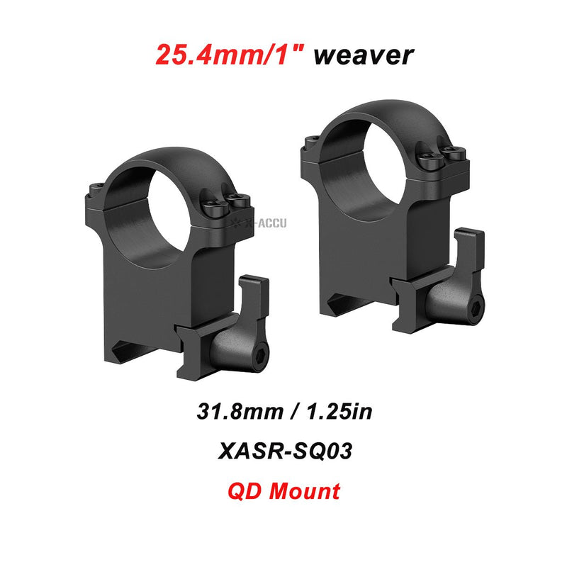 Load image into Gallery viewer, X-Accu Steel Scope Rings - Vector Optics Online Store