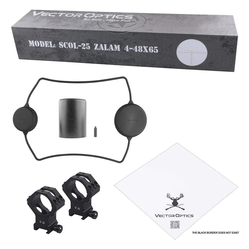Cargue la imagen en el visor de la galería, 35mm Zalem 4-48x65SFP Riflescope With BDC Reticle10 Details