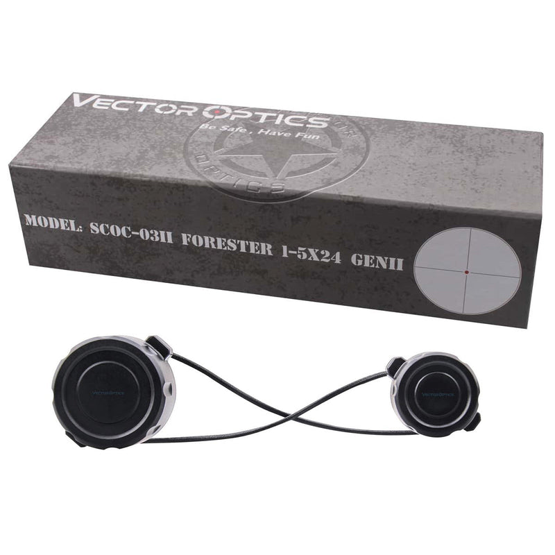 將圖片載入到圖庫檢視器中, Vector Optics GenII Forester 1-5x24 Riflescope 30mm Center Dot Illuminated Fits AR15 .223 7.62mm Airgun Airsoft Hunting Scope