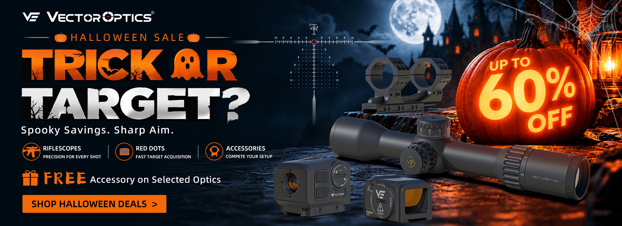 Halloween Sale Up to 60% OFF – Vector Optics Global Online Store