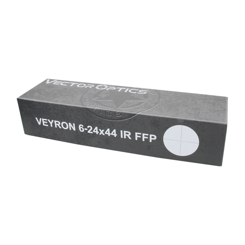 Load image into Gallery viewer, Veyron 6-24x44 FFP Riflescope Illuminated packing box
