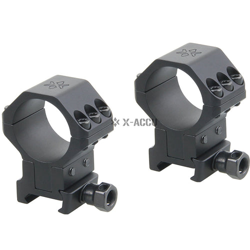 X-ACCU 30mm Adjustable Elevation Picatinny Rings - Vector Optics Online Store