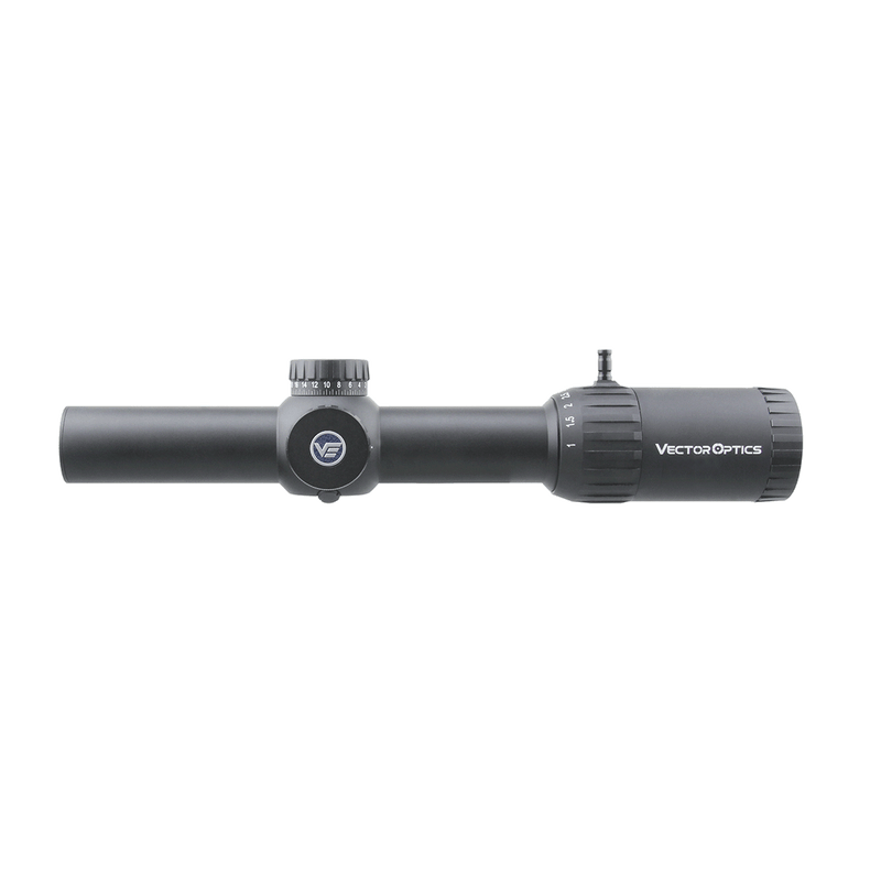 Load image into Gallery viewer, Constantine 1-10x24 SFP Riflescope side
