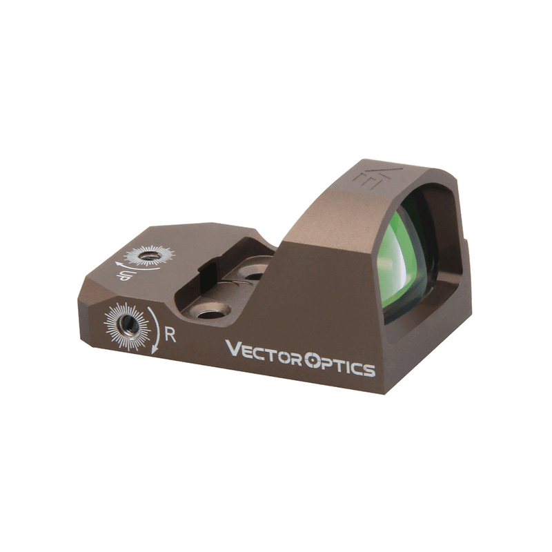 Load image into Gallery viewer, 1x17x24 Red Dot Sight Coyote side view
