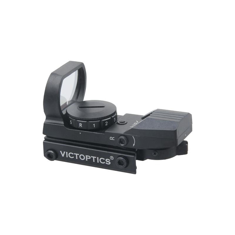 갤러리 뷰어에 이미지 로드, VictOptics Z1 1x23x34 Multi Reticle Red Dot Sight side 
