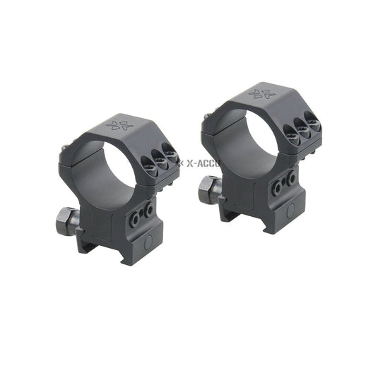 X-ACCU 30mm Adjustable Elevation Picatinny Rings - Vector Optics Online Store