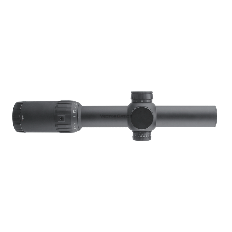 Load image into Gallery viewer, Constantine 1-10x24 SFP Riflescope details
