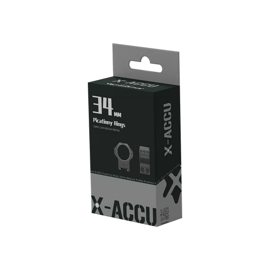 34mm X-ACCU Scope Ring Medium