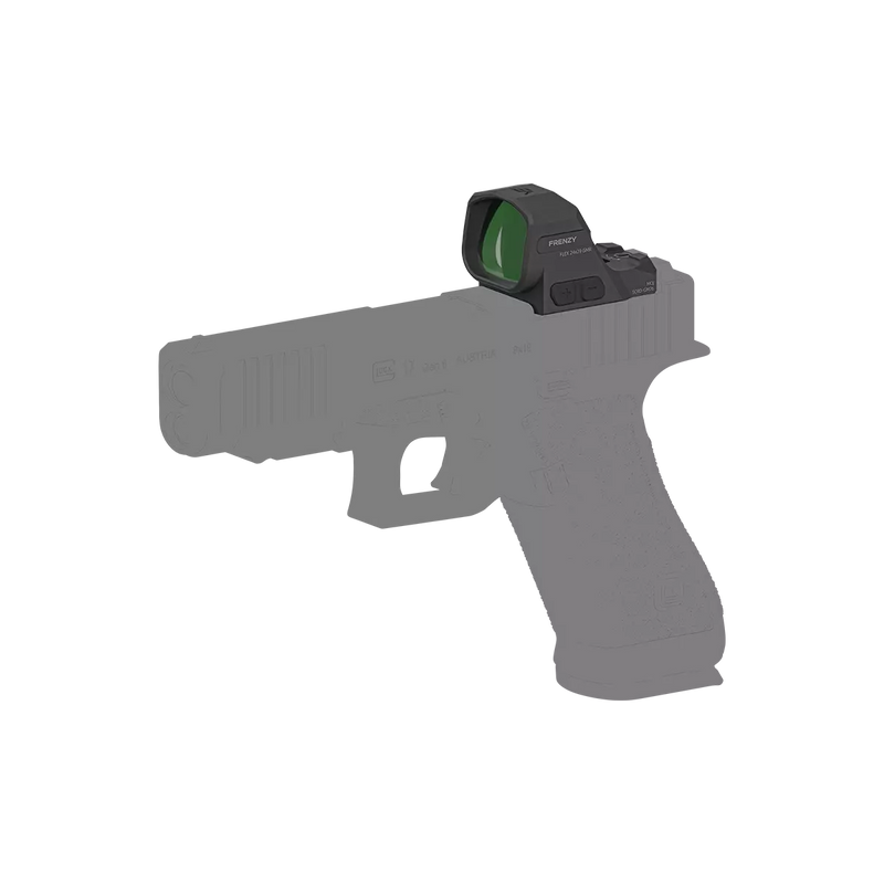 Load image into Gallery viewer, 3 MOA Green Dot | Frenzy FLEX 24x29 GMR MOJ Green Dot Sight (SCRD-GM76) for PCC | Glock® 17/19
