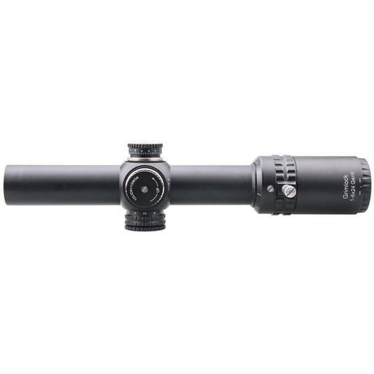Vector Optics Gen2 Grimlock 1-6x24 BDC (MOA) Ballistic Reticle Rifle Scope Center Dot Illuminated CQB Riflescope .223 AR15 .308