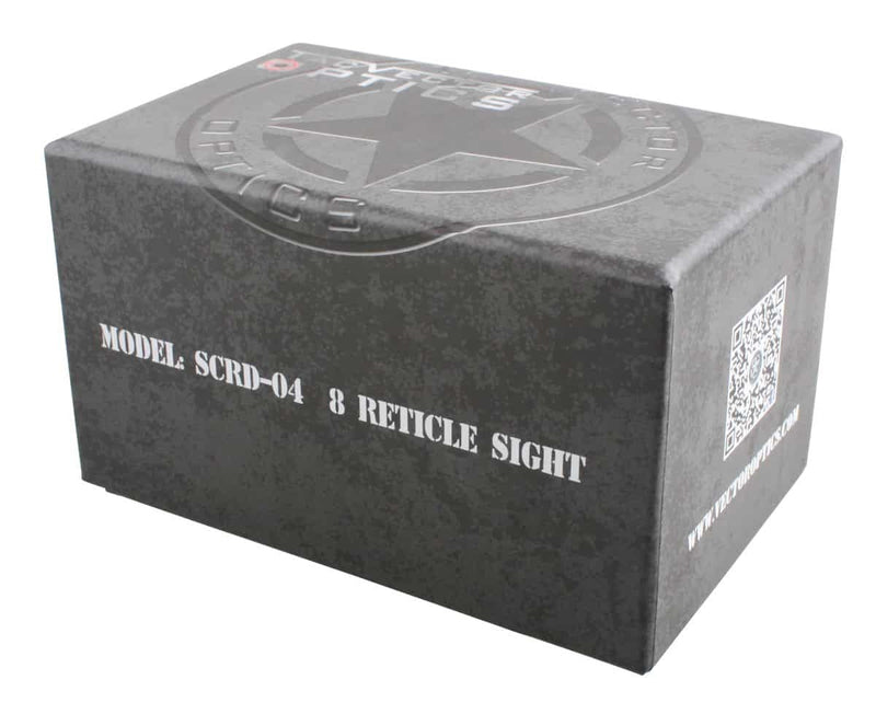 갤러리 뷰어에 이미지 로드, Vector Optics Omega Tactical Reflex 8 Reticle Red Dot Sight High End Quality Scope fit for .223 AR15 7.62 AK47 12ga
