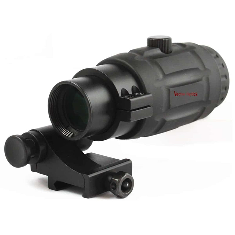 갤러리 뷰어에 이미지 로드, 3x Red Dot Magnifier w/ Flip Side Mount - Vector Optics Online Store

