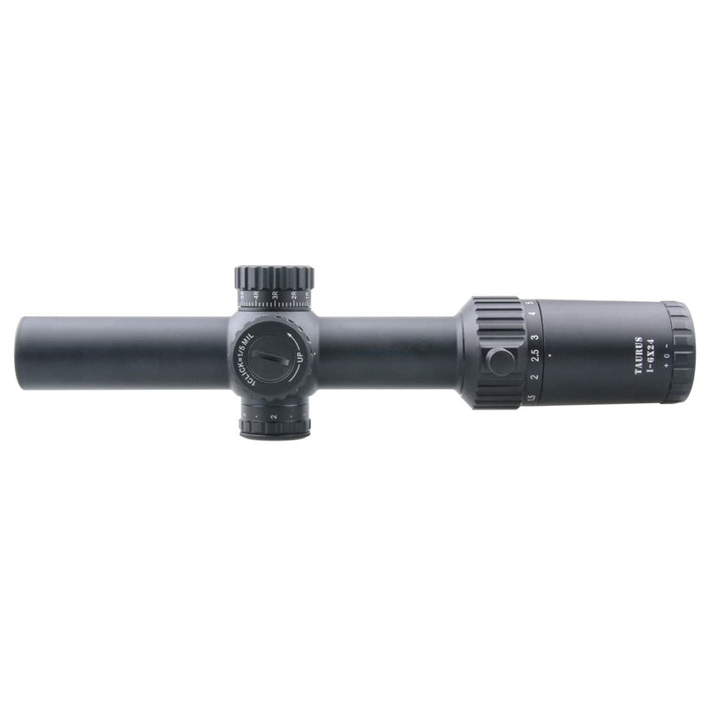 Load image into Gallery viewer, Taurus 1-6x24 FFP LPVO Riflescope Details
